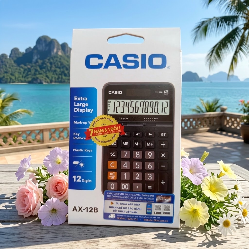 Máy Tính Casio AX 12B
